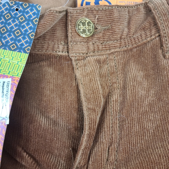 Tory Burch Classic Tory Corduroy Pants - Picture 6 of 7